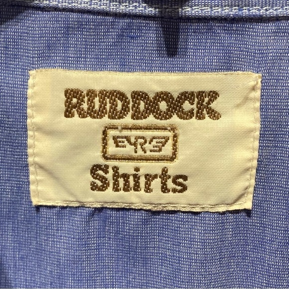 Men’s Vintage Ruddock Button Front Short Sleeve - Picture 3 of 5